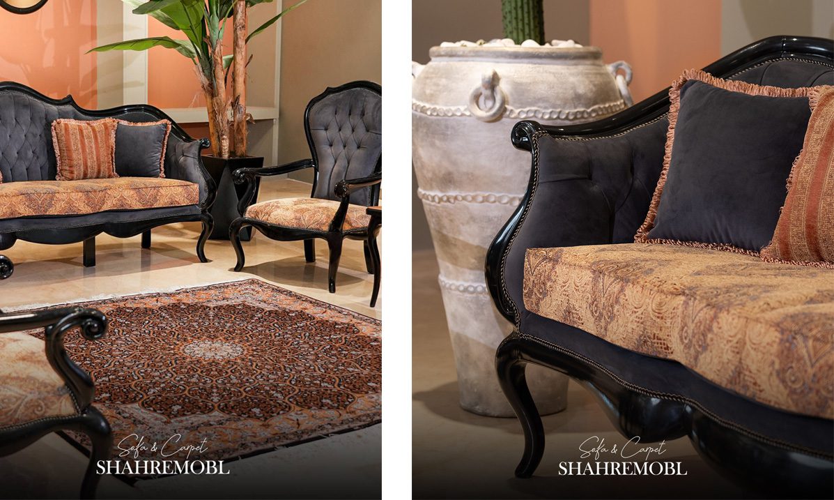 روش‌های ست کردن مبل با فرش