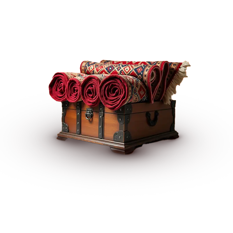 فرش و صندوق